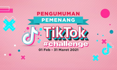 Pengumuman Tiktok Challenge 2021